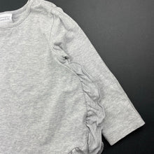 Load image into Gallery viewer, Girls Pumpkin Patch, grey marle long sleeve top, GUC, size 0,  