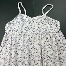 Load image into Gallery viewer, Girls Milkshake, stretchy floral summer top, L: 53cm, FUC, size 7,  