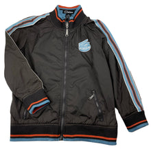 Load image into Gallery viewer, Boys Urban, reversible brown/blue lightweight jacket / coat, GUC, size 6,  
