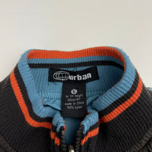 Load image into Gallery viewer, Boys Urban, reversible brown/blue lightweight jacket / coat, GUC, size 6,  