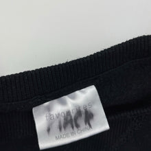 Load image into Gallery viewer, Boys Favourites, black fleece lined sweater / jumper, pilling, FUC, size 6,  