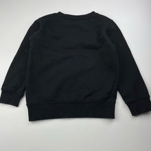 Load image into Gallery viewer, Boys Favourites, black fleece lined sweater / jumper, pilling, FUC, size 6,  