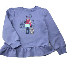 Load image into Gallery viewer, Girls Fun Spirit, fleece lined sweater / jumper, GUC, size 7,  