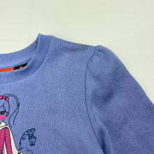 Load image into Gallery viewer, Girls Fun Spirit, fleece lined sweater / jumper, GUC, size 7,  