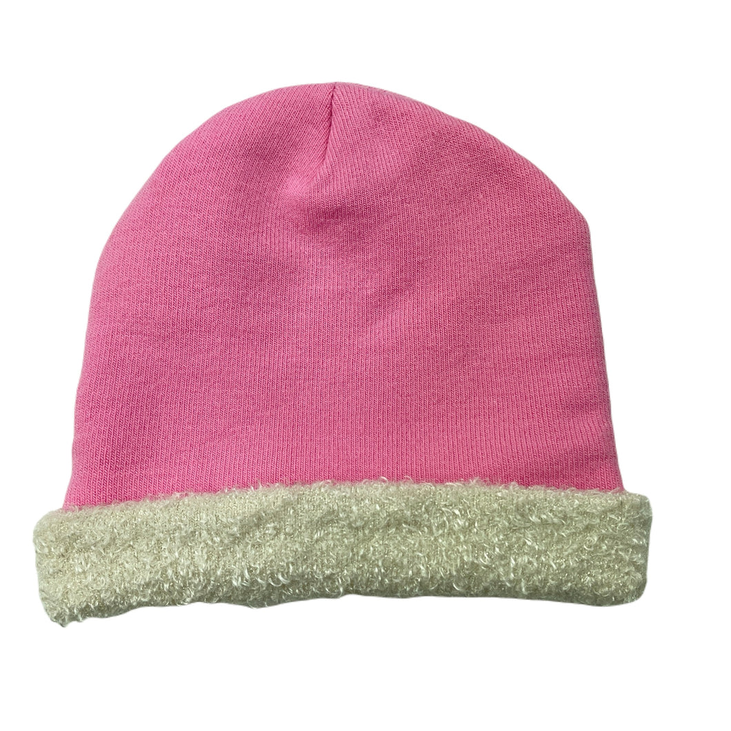 Girls pink, hat / beanie, EUC, size 4-6,  