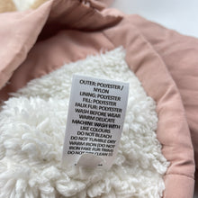 Load image into Gallery viewer, Girls Target, fleece lined hooded jacket / coat, GUC, size 0,  