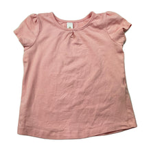 Load image into Gallery viewer, Girls Dymples, pink stretchy t-shirt / top, GUC, size 0,  
