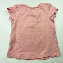 Load image into Gallery viewer, Girls Dymples, pink stretchy t-shirt / top, GUC, size 0,  