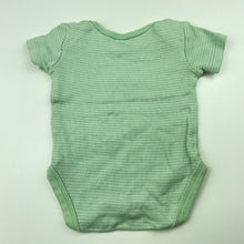 Load image into Gallery viewer, unisex Anko, green cotton bodysuit / romper, EUC, size 0000,  