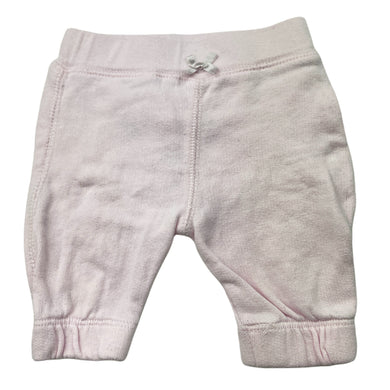 Girls Peter Alexander, pink cotton pants / bottoms, elasticated, FUC, size 0000,  
