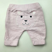 Load image into Gallery viewer, Girls Peter Alexander, pink cotton pants / bottoms, elasticated, FUC, size 0000,  