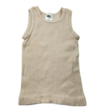 Load image into Gallery viewer, Girls Baby Berry, pink ribbed cotton singlet top, GUC, size 000,  