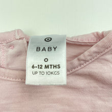 Load image into Gallery viewer, Girls Target, broderie trim cotton bodysuit / romper, GUC, size 0,  