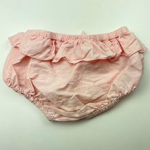 Load image into Gallery viewer, Girls Country Road, pink linen/cotton bloomers / nappy cover, FUC, size 1,  
