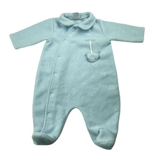 Load image into Gallery viewer, unisex Target, fleece coverall / romper, GUC, size 000,  