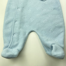 Load image into Gallery viewer, unisex Target, fleece coverall / romper, GUC, size 000,  