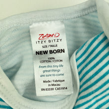 Load image into Gallery viewer, unisex Zutano, cotton sleepsack, FUC, size 0000,  