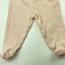 Load image into Gallery viewer, Girls Anko, pink cotton footed leggings / bottoms, GUC, size 0000,  