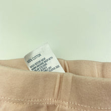 Load image into Gallery viewer, Girls Anko, pink cotton footed leggings / bottoms, GUC, size 0000,  