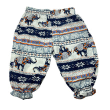 Load image into Gallery viewer, Girls lightweight, casual pants, elasticated, Inside leg: 18.5cm, GUC, size 00-0,  
