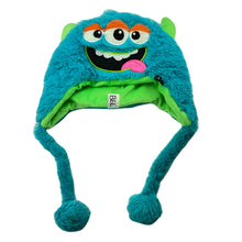 Load image into Gallery viewer, Boys XTM, fleece lined novelty hat, monster, GUC, size 5-7,  
