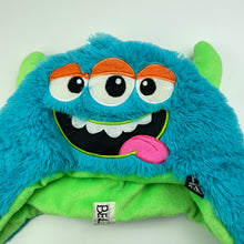 Load image into Gallery viewer, Boys XTM, fleece lined novelty hat, monster, GUC, size 5-7,  