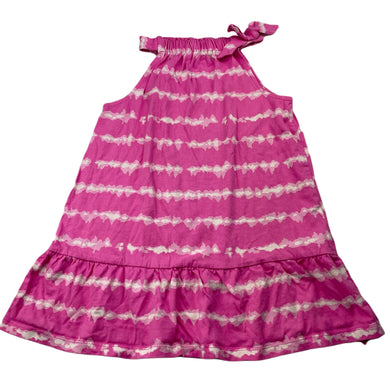 Girls Mango, pink cotton summer dress, EUC, size 3, L: 50cm