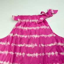 Load image into Gallery viewer, Girls Mango, pink cotton summer dress, EUC, size 3, L: 50cm