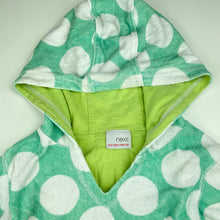 Load image into Gallery viewer, Girls Next, lightweight hooded long sleeve towel / beach cover, L: 54cm, GUC, size 5-6,  
