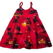 Load image into Gallery viewer, Girls Royal Hawaiian Creations, lightweight cotton authentic Hawaiian dress, armpit to armpit: 29cm, EUC, size 3-4, L: 51cm