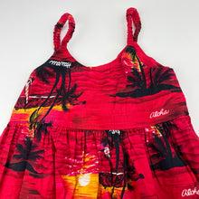 Load image into Gallery viewer, Girls Royal Hawaiian Creations, lightweight cotton authentic Hawaiian dress, armpit to armpit: 29cm, EUC, size 3-4, L: 51cm