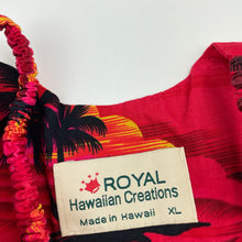 Load image into Gallery viewer, Girls Royal Hawaiian Creations, lightweight cotton authentic Hawaiian dress, armpit to armpit: 29cm, EUC, size 3-4, L: 51cm