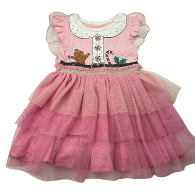 Girls Anko, Christmas tulle party dress, EUC, size 1, L: 43cm