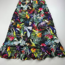 Load image into Gallery viewer, Girls Target, viscose floral summer maxi dress, GUC, size 6, L: 83cm