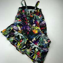Load image into Gallery viewer, Girls Target, viscose floral summer maxi dress, GUC, size 6, L: 83cm