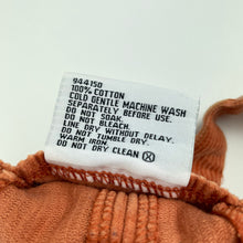 Load image into Gallery viewer, Girls Mango, chunky corduroy cotton overalls dress / pinafore, EUC, size 4, L: 51cm