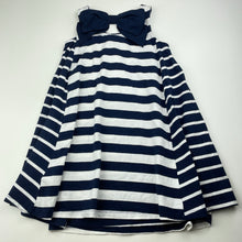 Load image into Gallery viewer, Girls Tommy Bahama, navy stripe nautical summer dress, GUC, size 4, L: 54cm