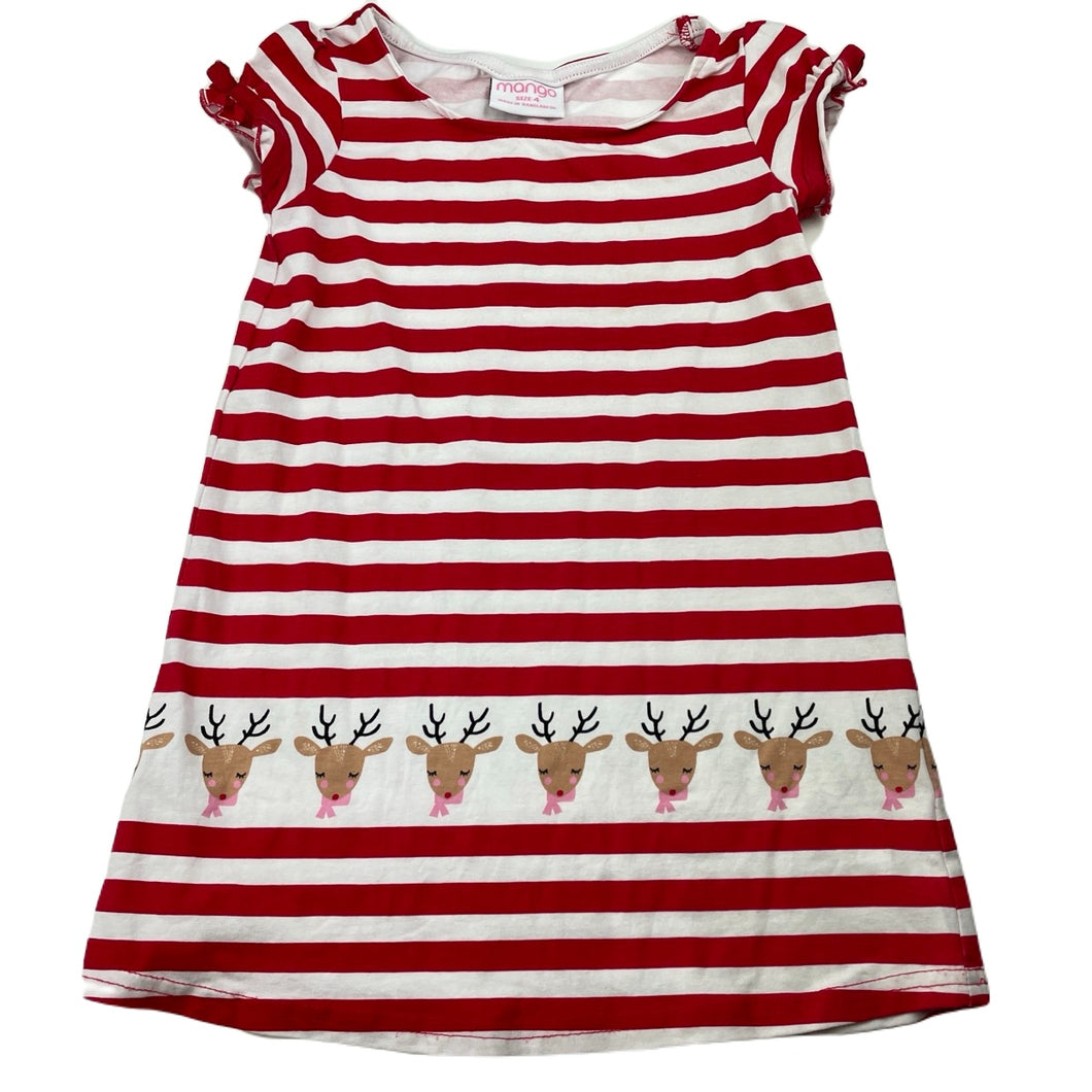 Mango, stretchy Christmas dress, GUC, size 4, L: 51cm DaisyChainClothing Mango, stretchy Christmas dress, GUC, size 4, L: 51cm DaisyChainClothing
