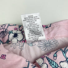 Load image into Gallery viewer, Girls Target, floral viscose shirt dress, light marks, FUC, size 6, L: 60cm