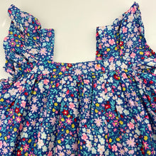 Load image into Gallery viewer, Girls Cotton On, lined lightweight floral cotton dress, EUC, size 1, L: 46cm