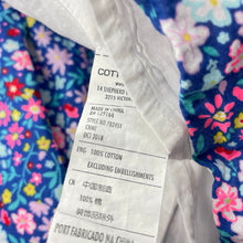 Load image into Gallery viewer, Girls Cotton On, lined lightweight floral cotton dress, EUC, size 1, L: 46cm