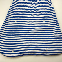 Load image into Gallery viewer, unisex Petit Bateau, striped cotton sleeping bag, L: 80cm, no Tog rating, GUC, size 0-1,  