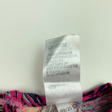 Load image into Gallery viewer, Girls Anko, colourful viscose casual dress, GUC, size 2, L: 44cm at front
