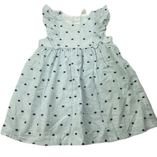 Load image into Gallery viewer, Girls H&amp;M, lightweight cotton summer dress, GUC, size 1, L: 45cm