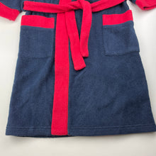 Load image into Gallery viewer, Boys Seasame Street, Elmo fleece dressing gown / bath robe, L: 74cm, GUC, size 5,  