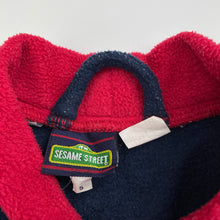 Load image into Gallery viewer, Boys Seasame Street, Elmo fleece dressing gown / bath robe, L: 74cm, GUC, size 5,  