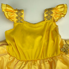 Load image into Gallery viewer, Girls Gillian&#39;s Closet, Princess Belle dress-up costume, hooped skirt, small marks chest, FUC, size 2, L: 73cm