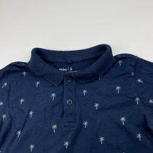 Load image into Gallery viewer, Boys Anko, navy cotton polo shirt top, GUC, size 3,  