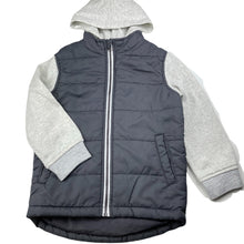 Load image into Gallery viewer, Boys Anko, grey hooded jacket, EUC, size 6,  