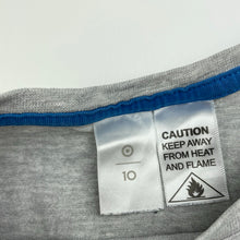 Load image into Gallery viewer, Boys Target, grey marle pyjama t-shirt / top, GUC, size 10,  